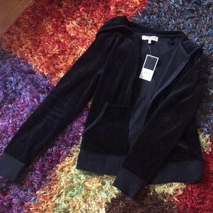 Juicy Couture Velour Black Hoodie
